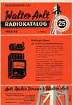 Walter Arlt Radiokatalog 1953/54