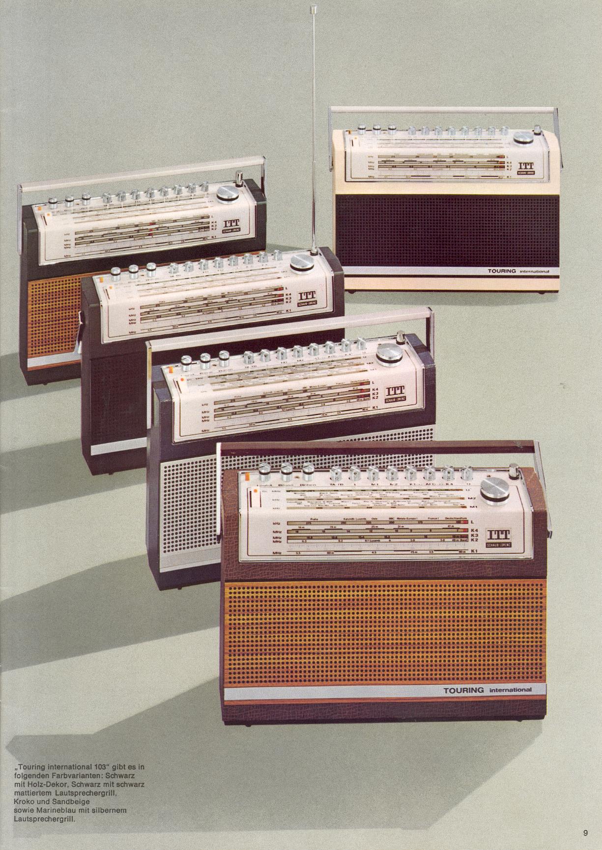 1970 - Radio/lecteur cassette ITT Schaub-Lorenz RC530 - Label Emmaüs