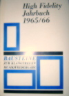 HiFi Jahrbuch 1965/66
