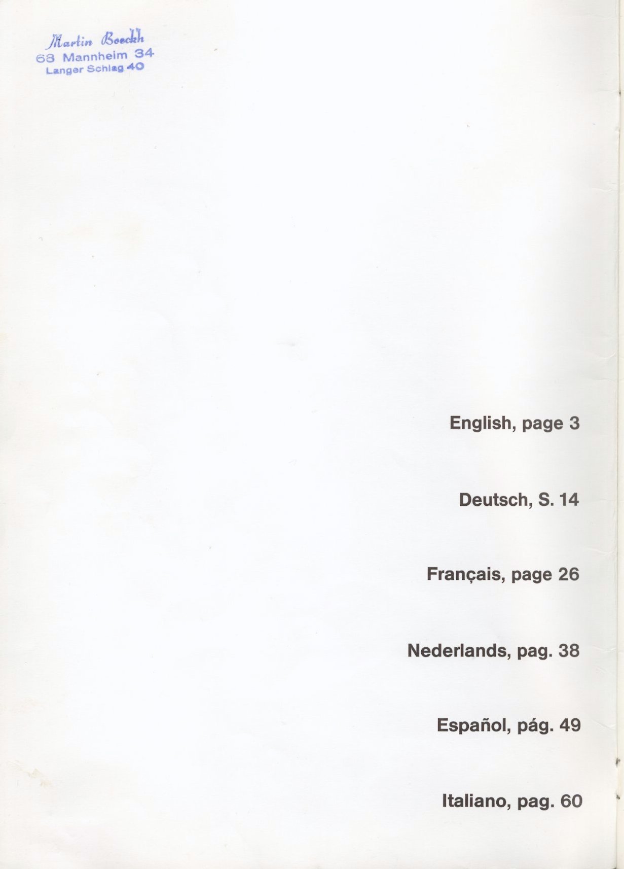 Philips Bedienungsanleitung user manual für N 4510  komplett  deutsch/engl  Copy 